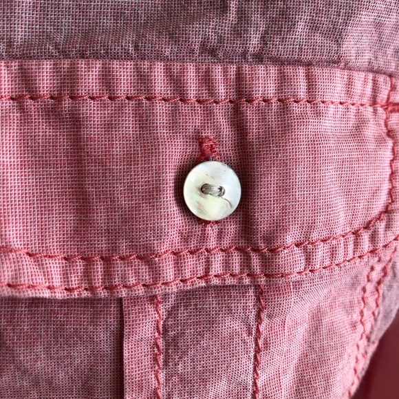 Peach Express Button Down - Picture 3 of 4